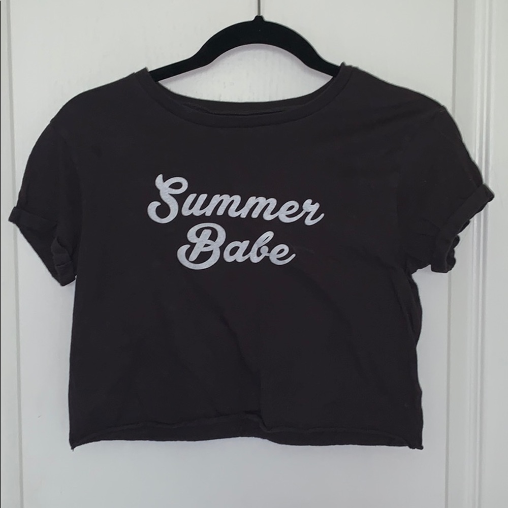Billabong cropped tee